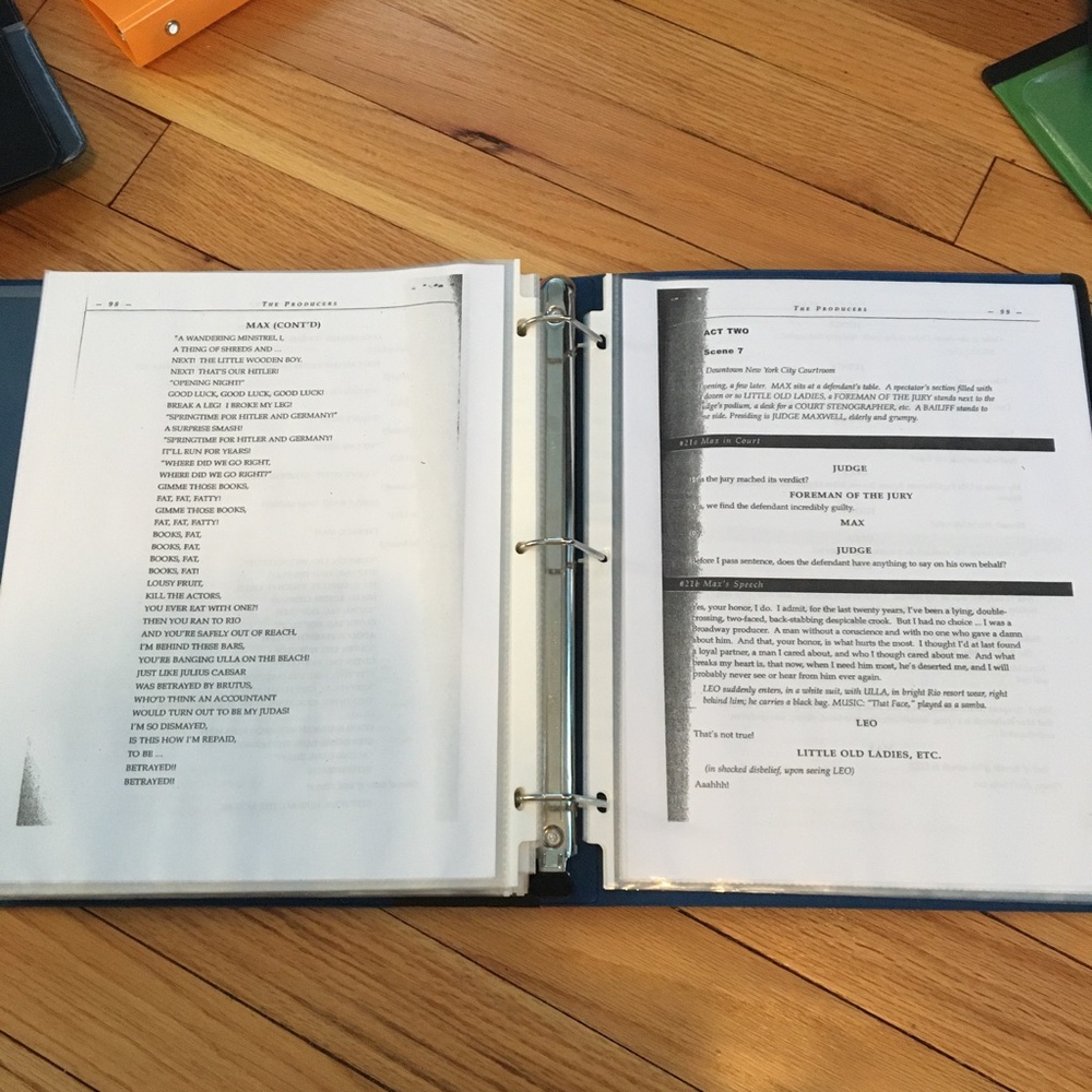The Producers Script/Libretto - Picture 3 of 4